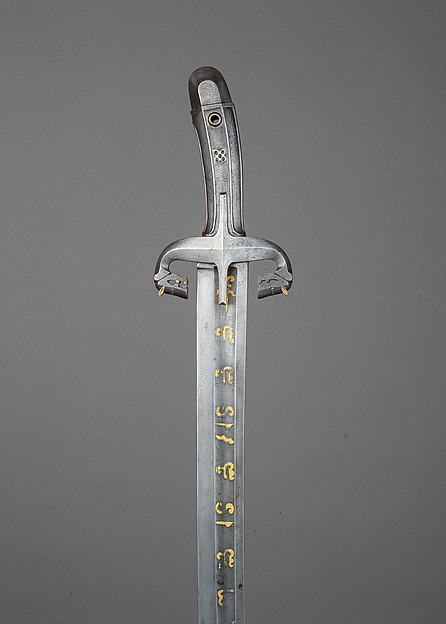 Saber with Scabbard and Strap