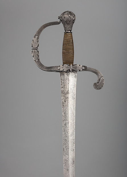Rapier by an unrecorded maker, The Metropolitan Museum of Art