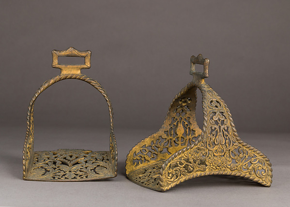 Pair of Stirrups and Ring Bit by an unrecorded maker, The Metropolitan Museum of Art