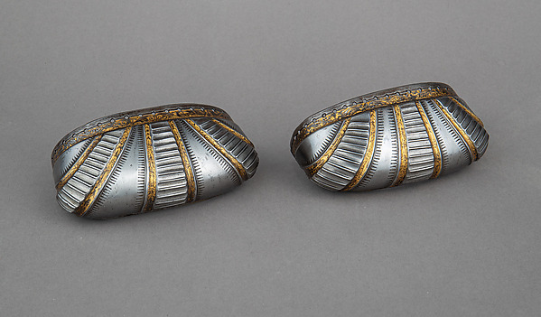 Toe Caps for a Pair of Foot Defenses (Sabatons)
