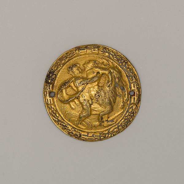 Bit Boss with Hercules Fighting the Monster Cacus