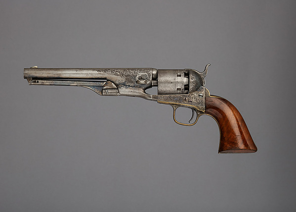 Colt Model 1861 Navy Percussion Revolver, serial no. 12240 by Samuel Colt, The Metropolitan Museum of Art