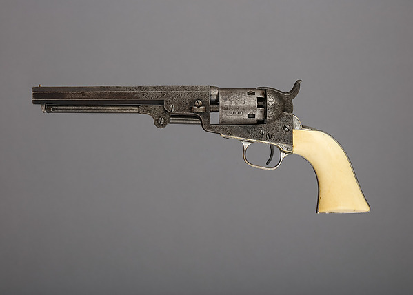 Colt Model 1849 Pocket Percussion Revolver, Serial no. 81015