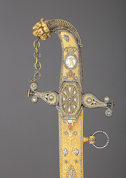 Presentation Saber with Scabbard by Royal Arms Manufactory at Torre Annunziata, The Metropolitan Museum of Art