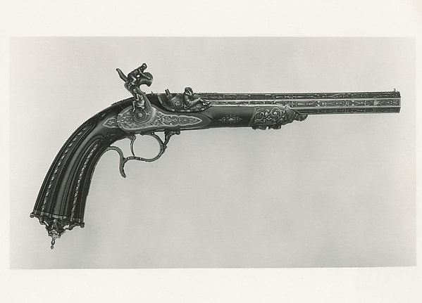 Percussion Pistol with Case