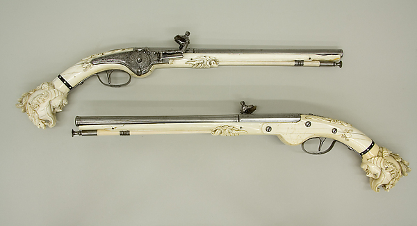 Pair of Wheellock Pistols by an unrecorded maker, The Metropolitan Museum of Art