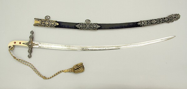 Saber Presented to Captain H. J. Hartstene by Queen Victoria in 1856 by an unrecorded maker, The Metropolitan Museum of Art