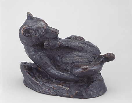 The Soul of Contentment (Black Bear), Edward Kemeys  American, Bronze, American