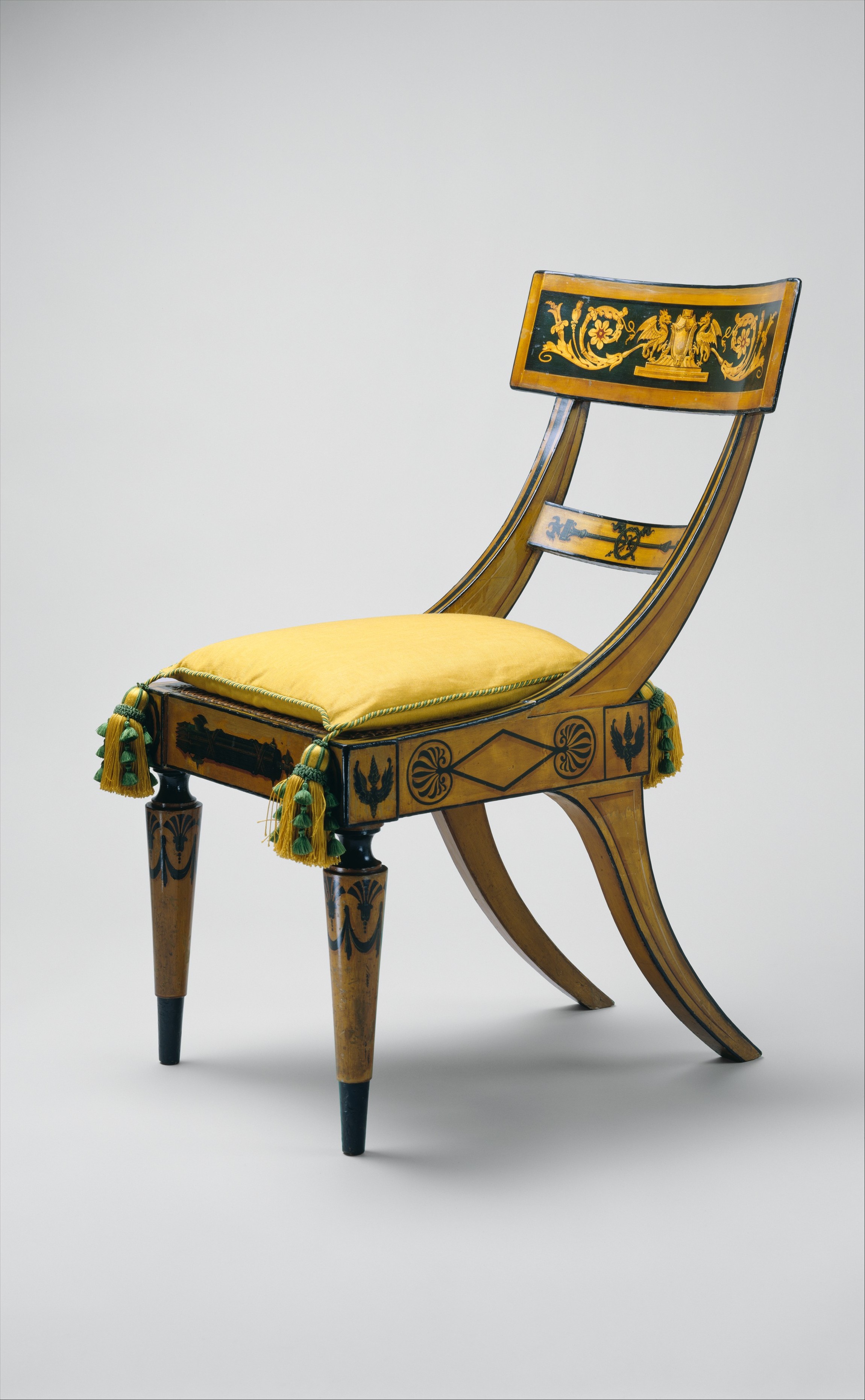 Attributed to John Finlay | Side Chair | American | The Metropolitan ...