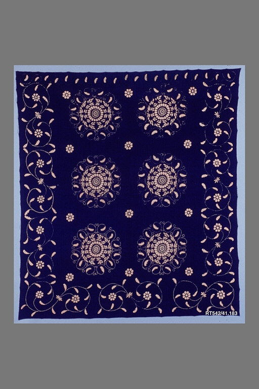 Embroidered blanket | American | The Metropolitan Museum of Art