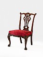 Side chair, Mahogany, American