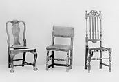 Side Chair, Walnut, maple, American