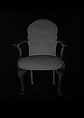 Spindle-back armchair, Ash, American
