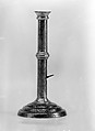 Candlestick, Steel, brass