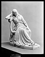 Cleopatra, William Wetmore Story (American, Boston, Massachusetts 1819–1895 Vallombrosa), Marble, American