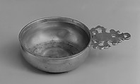 Porringer, Thomas Danforth Boardman  American, Pewter, American
