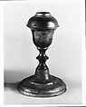 Lamp, Pewter, American