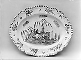 Platter, Stoneware, British (American market)