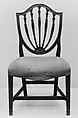 Side chair, Attributed to Stephen Badlam (1751–1815), Mahogany with ash, maple, American