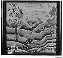 Embroidered Picture, Attributed to Jane Ring Alcock (1719–1766) or, Linen embroidered with wool, silk, and metallic threads, American