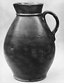 Pitcher, Earthenware, American