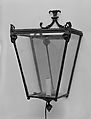 Lantern, Bronze, glass