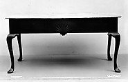 Slab Table, Mahogany, birch, maple, American