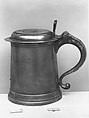 Tankard, Henry Will  American, Pewter, American