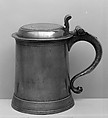 Tankard, William J. Elsworth  American, Pewter, American
