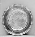 Basin, Samuel Green American, Pewter, American
