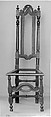 Cane side chair, Beech, British