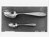 Table Spoon, Isaac Hutton (American, New York 1766–1855 Albany, New York), Silver, American