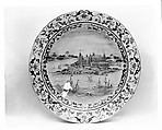 Platter, Porcelain, Chinese, for Swedish market
