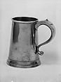Mug, Henry Will  American, Pewter, American