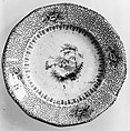 Cup Plate, Joseph Clementson, Earthenware, transfer-printed, British (American market)