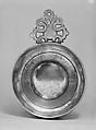 Porringer, William Kirby  American, Pewter, American
