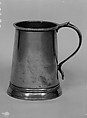 Mug, Nathaniel Austin  American, Pewter, American