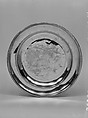 Plate, Thomas Danforth Boardman  American, Pewter, American