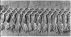 Fringe, Silk trimming, American