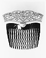 Comb, Tiffany &amp; Co. (1837–present), Tortoiseshell, platinum, diamonds, American