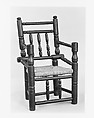 Turned armchair, Ash, American