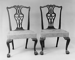 Side Chair, Mahogany, red oak, sweet gum, American