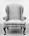 Easy chair, Walnut, white oak, white pine, tulip poplar, American