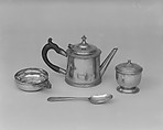 Spoon, George Coldwell (died 1811), Pewter, American
