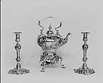 Teakettle, Benjamin Brewood II (active from 1755), Silver, British