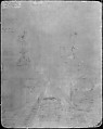 Perspective Drawing for the "Chess Players", Thomas Eakins (American, Philadelphia, Pennsylvania 1844–1916 Philadelphia, Pennsylvania), Graphite and ink on cardboard, American