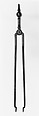 Fire Tongs, Brass, steel