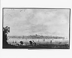 Albany, New York, Pavel Petrovich Svinin (1787/88–1839), Watercolor on off-white wove paper, American