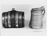 Tankard, Wood; probably cedar, American