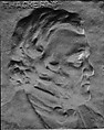 Traditional Portrait of Thackeray, Ralph Bartlett Goddard (1861–1936), Bronze, American